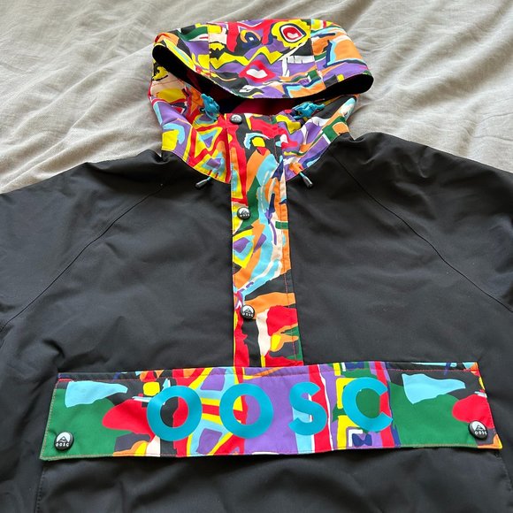 Jamie Nicholls Signature Snow Park Overhead Jacket - Black - XS - New With Tags - Picture 2 of 3